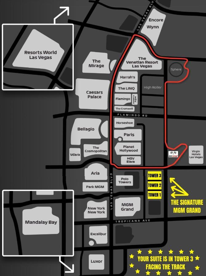 No Resort Fees-Mgm Stripview-Jacuzzi-Formula 1 Track View Las Vegas Esterno foto